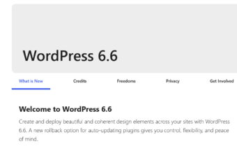WordPress Version 6.6